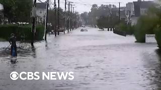 YouTube video thumbnail: Cleanup Underway After Powerful nor'Easter Batters East Coast