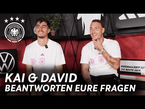 Florian Wirtz stört das Q&A 😂 | Auf'n Kaffee mit Kai Havertz & David Raum