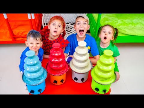 Os quatro elementos 🌍🔥💧🌬️ Aprenda com Vania Mania Kids!