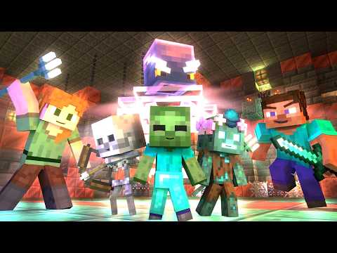 TRAPPED IN TRIAL CHAMBERS -Breeze vs Bogged, Baby Zombie, Alex and Steve (Minecraft Animation Movie)