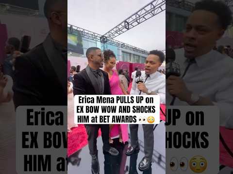 Erica Mena PULLS UP on ex Bow Wow at #betawards2025 #ericamena #bowwow #betawards
