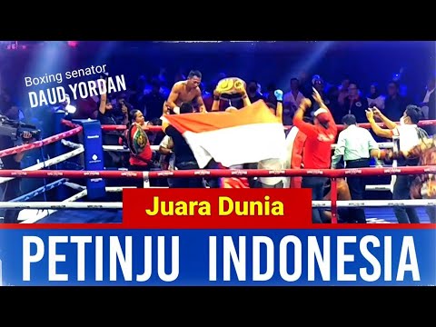 PERTANDINGAN KERAS 🥊🥊MONSTER  KO DARI INDONESIA 💥 BOXING SENATOR DAUD YORDAN.