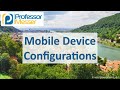 Mobile Device Settings and Services