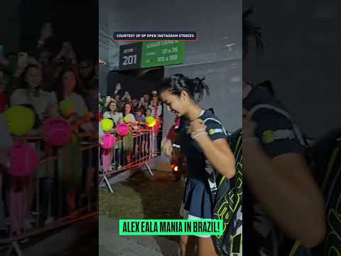 Brazil fans love Alex Eala