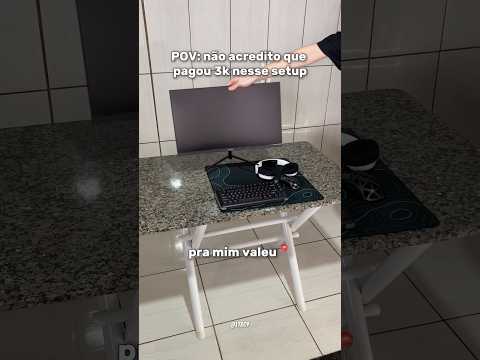 Depois que eu montei o Setup Mobilador 🤪 #gamer #gaming #setupgamer #samsung