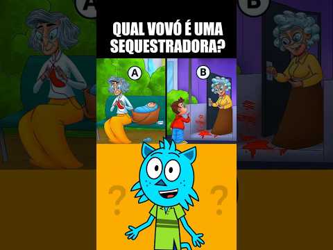QUAL VOVÓ É UMA SEQUESTRADORA? #teste #desafio