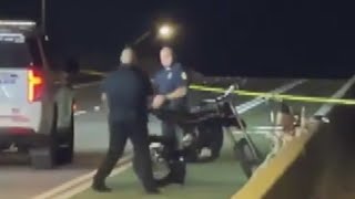 Bicyclist killed by juvenile riding dirt bike on Rickenbacker Causeway, police say