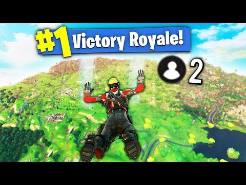 WTF ! TOP 1 CONTRE UN SEUL JOUEUR sur FORTNITE Battle Royale !!