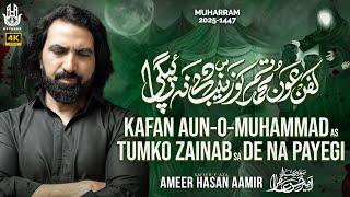Nohay 2025 | Ameer Hasan Aamir Noha 2025 | Kafan Aun o Muhammad Tumko Zainab De Na Payegi