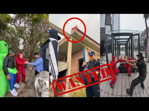 Best Funny Videos Parkour Compilation : Money Heist mistake - Try Not To Laugh