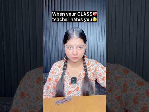 When your class teacher hates you☹️#emotionalstory #emotional #vibeswithparull #shortsfeed #shorts