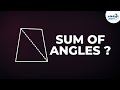 Sum of Angles in Quadrilaterals