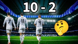 REAL MADRID 10-2 🤯 | La goleada más LOCA que verás