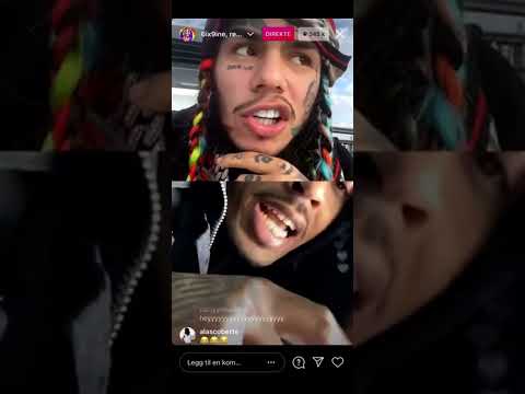 Tekashi 6ix9ine and Lil Reese argue on IG Live