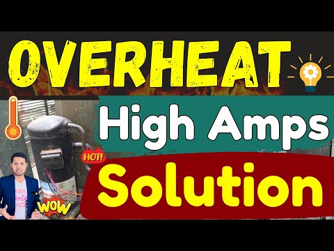 very useful Compressor Overheating & overload High Amp Draw Fix | HVAC Full Problem Explained