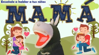 Mis primeras palabras - La Familia - Como enseñarle a hablar a los niños - Burrikiki