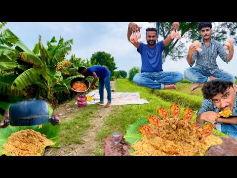 Cooking In Village | Chicken leg’s piece Mandi | Eating Amsr 😋