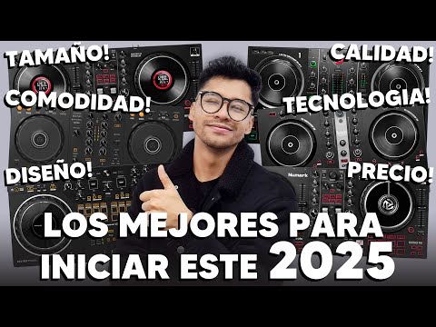 LOS MEJORES CONTROLADORES DE DJ PARA COMENZAR A MEZCLAR PARA ESTE 2025 | POR MENOS DE 300$