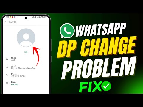 WhatsApp DP Not Changing? Fix Profile Photo Upload Error (100% Working in 2025)
