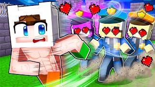 KIZ POLİSLER BANA İFTİRA ATIP BENİ TUTUKLADILAR, BEN DE HAPİSHANEDEN KAÇTIM 😱 Minecraft