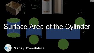 Surface Area of the Cylinder