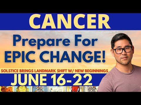 Cancer - I’M NOT CRYING, YOU’RE CRYING! UNFORGETTABLE, TEARS-OF-JOY SPREAD ❤️‍🔥🌠June 16-22