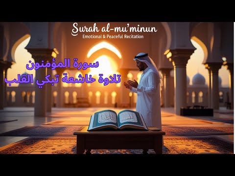 روعة التلاوة وجمال الصوت في سورة المؤمنون | عبد الملك بن عبد الله الراجحي