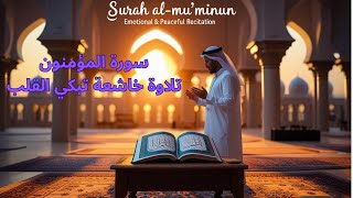 روعة التلاوة وجمال الصوت في سورة المؤمنون | عبد الملك بن عبد الله الراجحي