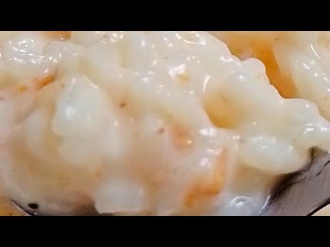 ARROZ DOCE CREMOSO COM PAÇOCA - DICA PARA DEIXAR SEU ARROZ DOCE BEM CREMOSO RECEITA FÁCIL E GOSTOSA!