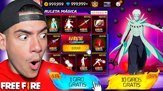 COMPRE LA SKIN de OBITO en FREE FIRE Y COMPLETE LA COLECCION de NARUTO !! - TheDonato