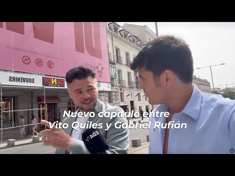 Nuevo CAPÍTULO entre Vito Quiles y Gabriel Rufián