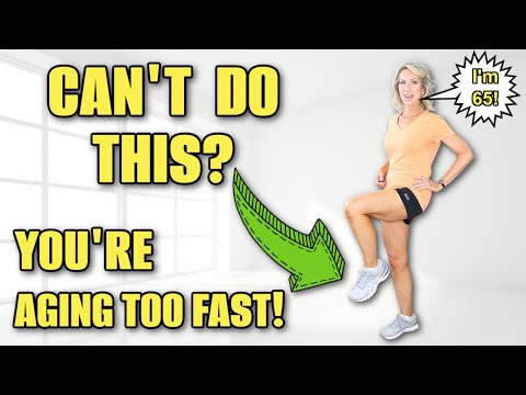 Can't Balance on One Leg? You're Aging Too Fast!