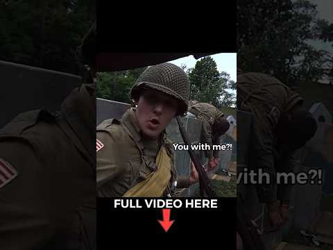 “No better place to die!” | D-Day Reenactment | Paratroopers hold the line! #ddayohio2024 #history