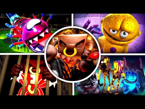 Taffy Tails: Choccy Update - ALL New Monsters & Bosses Jumpscares (Showcase)