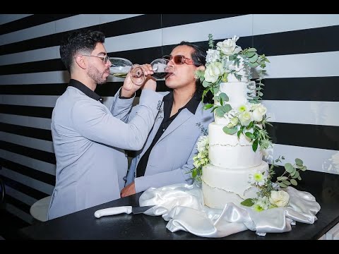 ¡Boda de Ensueño! Jhonny Caz de Grupo Firme Se Casa con Jonathan Benceno #lgbt #grupofirme #chisme