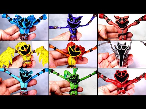 Making Poppy Playtime 3 - All Smiling Critters Cutscene Miniature Diorama Timelapse