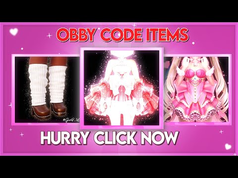 THIS DRESS TO IMPRESS OBBY ACTUALLY GIVES YOU FREE CODES 🥰