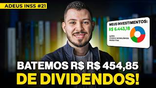ADEUS INSS #21: ESSA AÇÃO ESTÁ MUITO BARATA | CHEGAMOS EM R$ 6.443,18 INVESTIDOS!