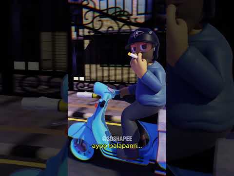 DITANTANG BALAPAN, MALAH TIDURANN  #memes #memecringe #meme #gta #animation #funny  #boboiboyimut