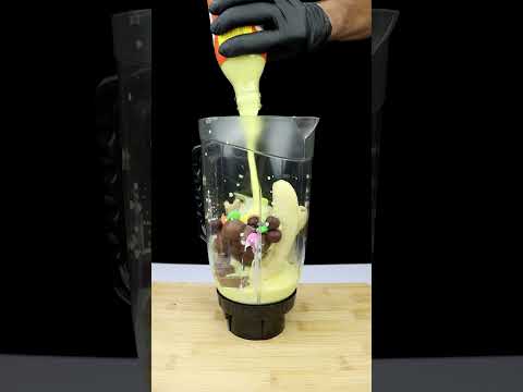 Best 3 Chocolate Milkshake ASMR #shorts