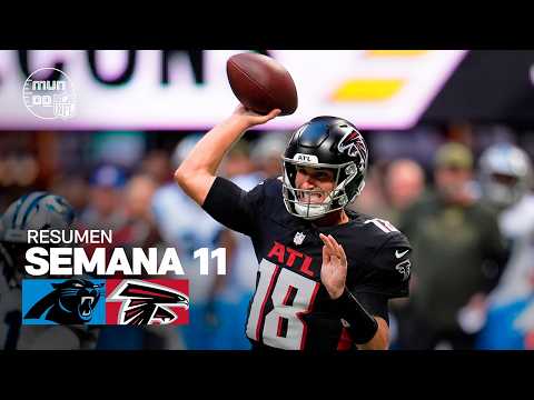 Carolina Panthers vs. Atlanta Falcons | Resumen NFL en español - Semana 11 | NFL Highlights 2025