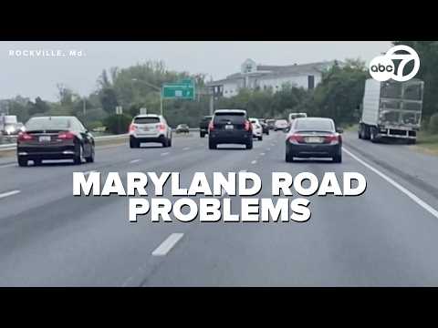 YouTube video thumbnail: Maryland Drivers Losing $3,400 Annually for Congestion and Road Issues
