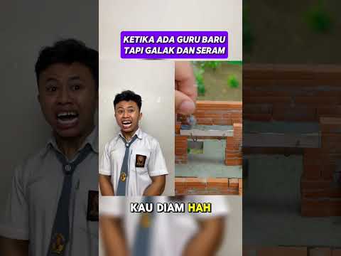 DAPET GURU BARU YANG GALAK DAN SERAM #asmr #satisfying #fyp