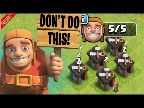 If You're Ever Going to Max Keep the Builders Working! (Clash of Clans)