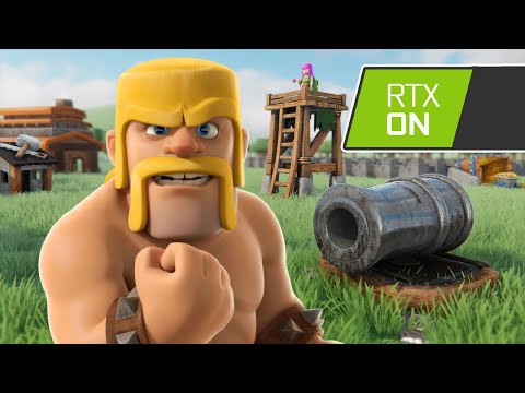 Hice CLASH OF CLANS 3D en 24 HORAS y RTX