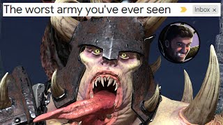 Can I beat the Toughest Opponent with the Worst Army?