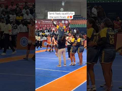 Tamil Nadu qualify for the semi Finals 🔥❤️