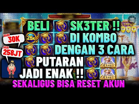 RISET AKUN BAPUK JADI WANGII !! SETOR 30K CUKUP PAKAI BUY PLUS KOMBO POL4 BERAKHIR BAHAGIA 258JT !!