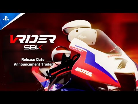 VRider SBK - Release Date Announcement Trailer | PS VR2 Games