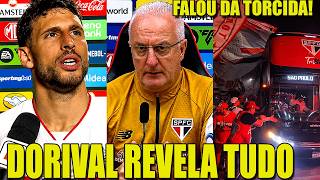 DORIVAL SINCERÃO JOGOU NO VENTILADOR, FALOU SOBRE REFORÇOS, TORCIDA, LUCIANO E+ CALLERI DESABAFA